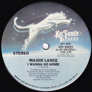 Major Lance - I Wanna Go Home | Kat Family Records (4Z9 03025) - main