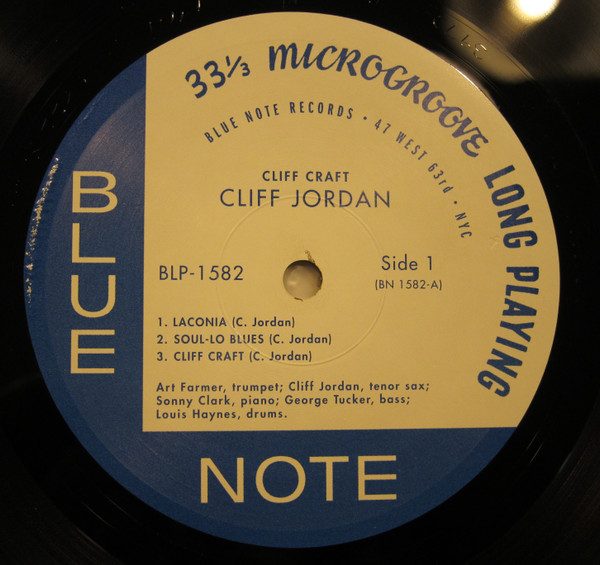 Clifford Jordan - Cliff Craft | Blue Note (BLP-1582) - 3 Clifford Jordan - Cliff Craft | Blue Note (BLP-1582) - 3