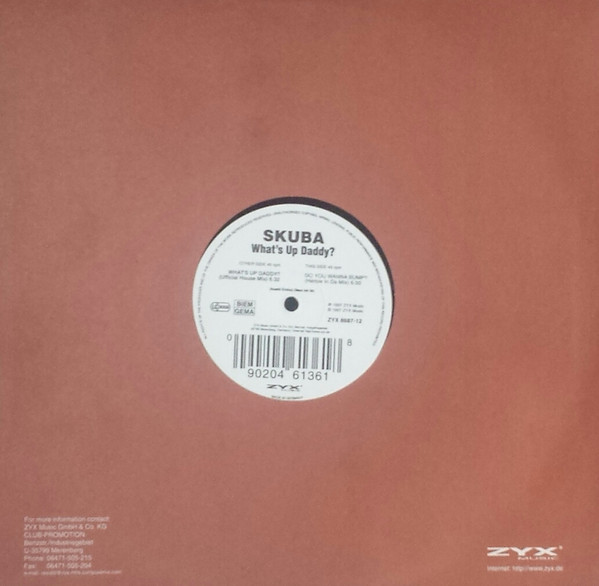 Skuba - What's Up Daddy? | ZYX Music (ZYX 8687-12)