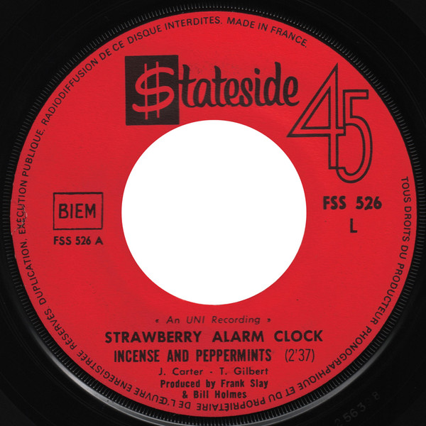 Strawberry Alarm Clock - Incense And Peppermints | Stateside (FSS 526) - 3