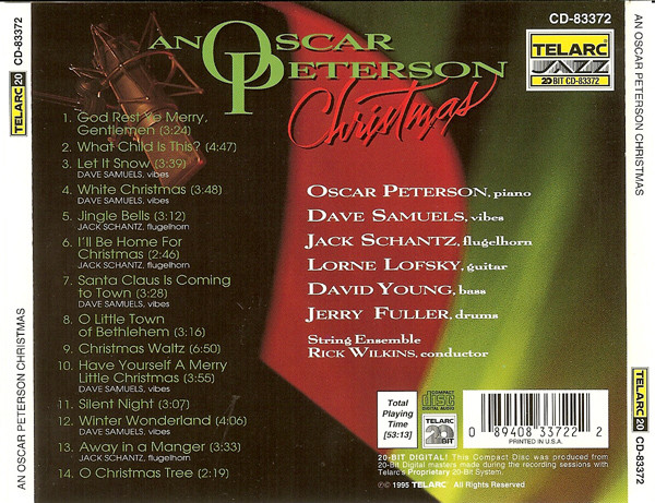 Oscar Peterson - An Oscar Peterson Christmas | Telarc Jazz (CD-83372) - 2
