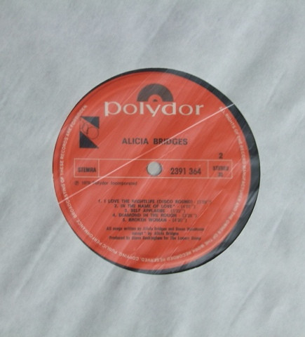 Alicia Bridges - Alicia Bridges | Polydor (2391 364) - 4