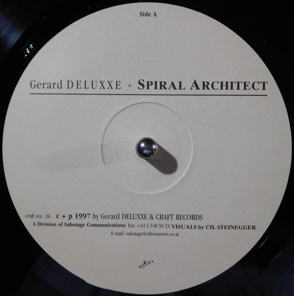 Gerard Deluxxe - Spiral Architect | Craft Records (CRAFT 26) - 2 Gerard Deluxxe - Spiral Architect | Craft Records (CRAFT 26) - 2