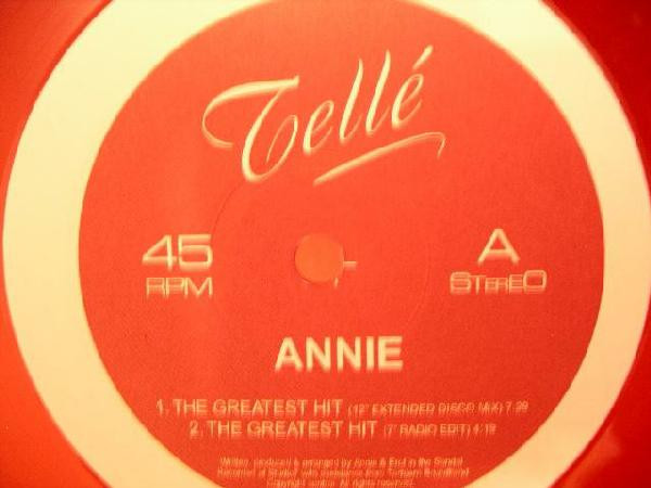 Annie - The Greatest Hit | Tellé (TELLÉ 005) - 4 Annie - The Greatest Hit | Tellé (TELLÉ 005) - 4
