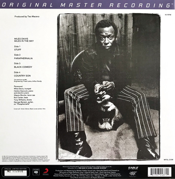 Miles Davis - Miles In The Sky | Mobile Fidelity Sound Lab (MFSL 2-437) - 4