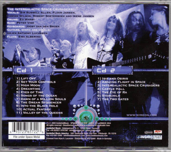 Arjen Anthony Lucassen's Star One - Live On Earth | Inside Out Music (IOMCD 121) - 2 Arjen Anthony Lucassen's Star One - Live On Earth | Inside Out Music (IOMCD 121) - 2