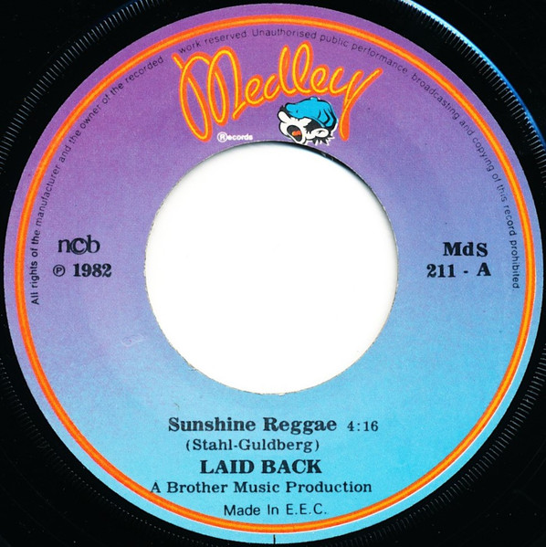 Laid Back - Sunshine Reggae | Medley Records (MdS•211) - 2