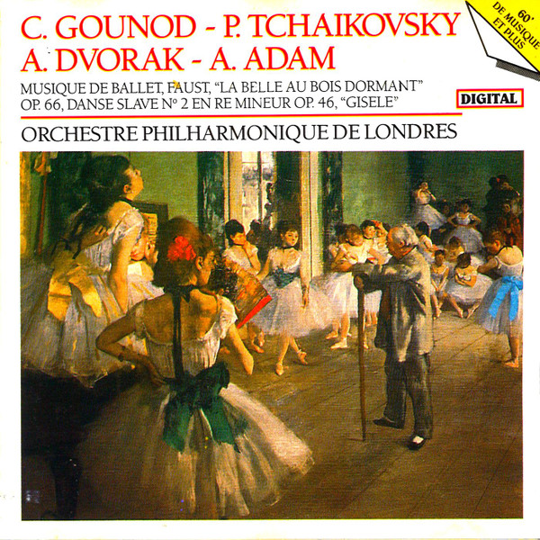 Charles Gounod / Pyotr Ilyich Tchaikovsky / Antonín Dvořák / Adolphe C. Adam - Musique De Ballet | Carrere (99.017) - main