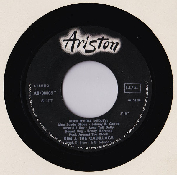 Kim & The Cadillacs - Rock'N'Roll Medley | Ariston (AR/00805) - 4