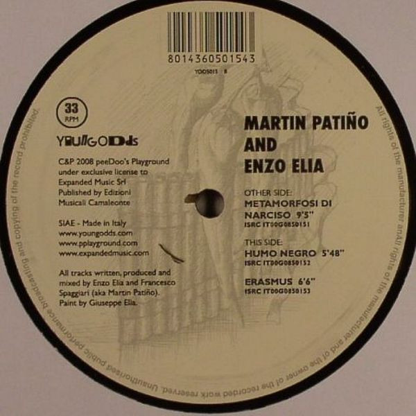 Martin Patiño & Enzo Elia - Metamorfosi Di Narciso | Youngodds (YOD5015)