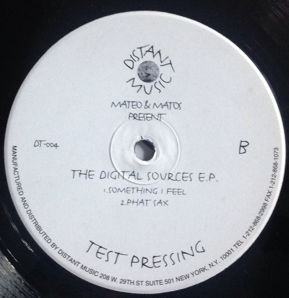 Mateo & Matos - The Digital Sources E.P. | Distant Music (DT-004) - 2 Mateo & Matos - The Digital Sources E.P. | Distant Music (DT-004) - 2