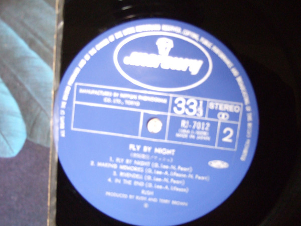Rush - Fly By Night | Mercury (RJ-7012) - 4 Rush - Fly By Night | Mercury (RJ-7012) - 4