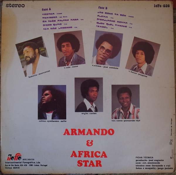Armando Almeida & Afrika Star - Vôzinha Traidora | Iefe Discos (IEFE-026) - 2 Armando Almeida & Afrika Star - Vôzinha Traidora | Iefe Discos (IEFE-026) - 2