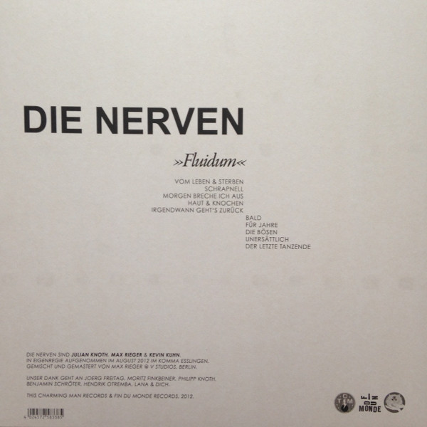 Die Nerven - Fluidum | This Charming Man Records (none) - 2