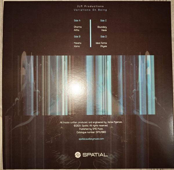 JLM Productions - Variations On Being | Spatial (SPTLP003) - 2