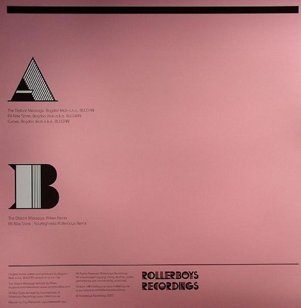 Bogdan Irkük a.k.a. Bulgari - The Distant EP | Rollerboys Recordings (RR 001) - 2 Bogdan Irkük a.k.a. Bulgari - The Distant EP | Rollerboys Recordings (RR 001) - 2
