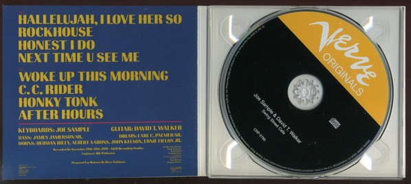 Joe Sample - David T. Walker - Swing Street Cafe | Verve Records (0602517835092) - 3