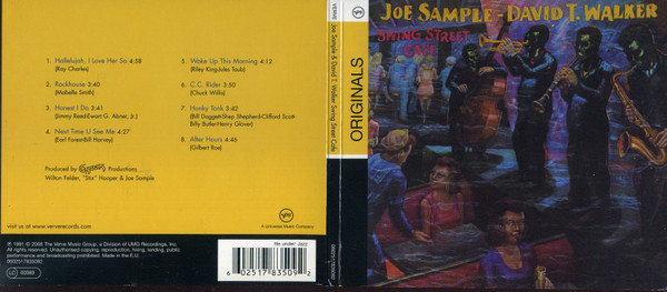 Joe Sample - David T. Walker - Swing Street Cafe | Verve Records (0602517835092) - 2