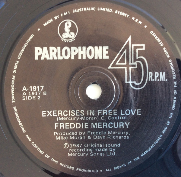 Freddie Mercury - The Great Pretender | Parlophone (A.1917) - 4