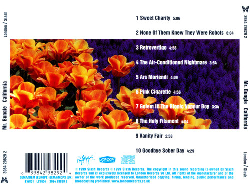 Mr. Bungle - California | Slash (3984 29829 2) - 3