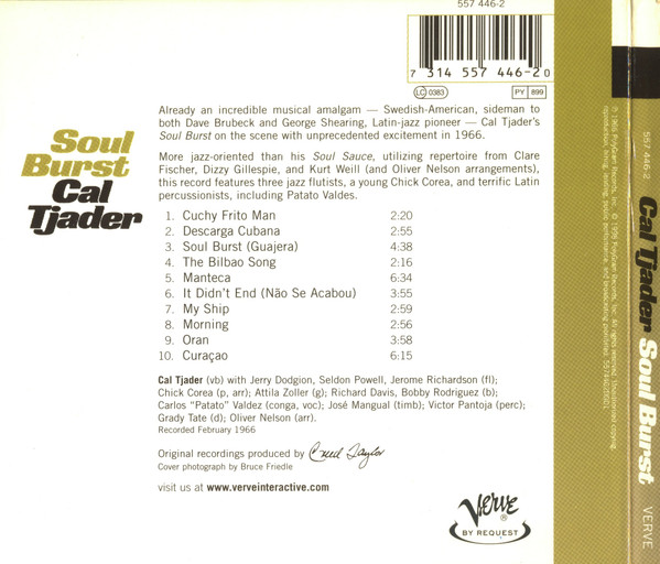 Cal Tjader - Soul Burst | Verve Records (557 446-2) - 2 Cal Tjader - Soul Burst | Verve Records (557 446-2) - 2