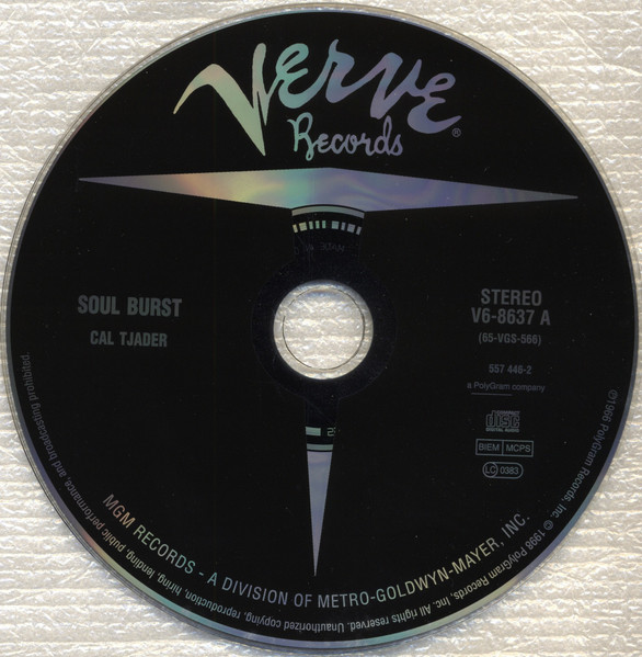 Cal Tjader - Soul Burst | Verve Records (557 446-2) - 3 Cal Tjader - Soul Burst | Verve Records (557 446-2) - 3