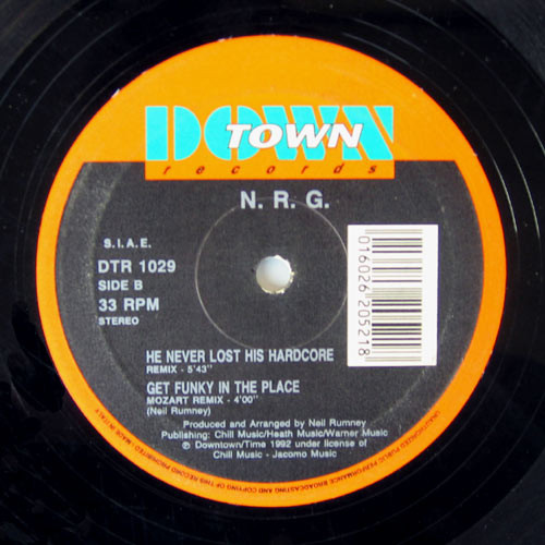 N.R.G. - Feel The Fury Remix EP | Downtown (DTR 1029) - 2