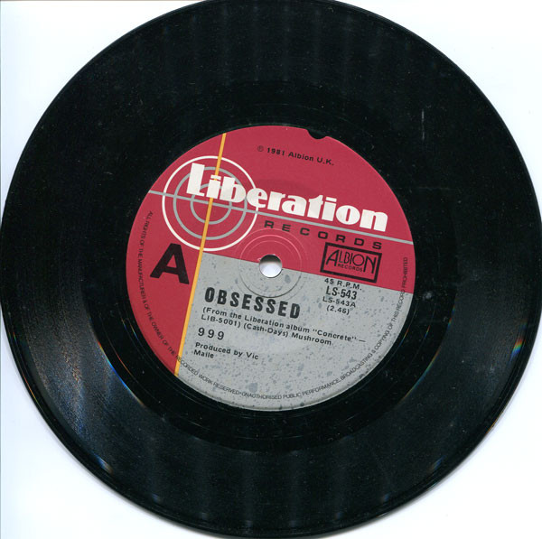 999 - Obsessed | Liberation Records (LS-543) - 3