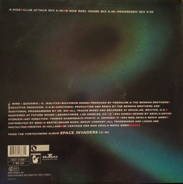 Real McCoy - Run Away | Hansa (74321 21368 1) - 2