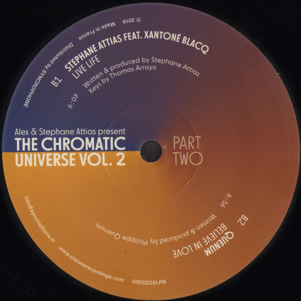 Various - The Chromatic Universe Vol. 2 Part Two | Visions Recordings (VISIO025LPB) - 2
