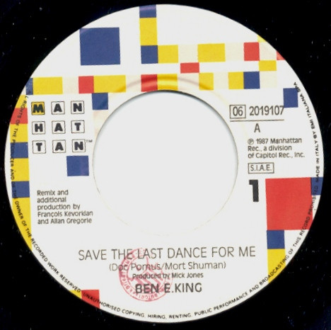 Ben E. King - Save The Last Dance For Me | Manhattan Records (06 2019107) - 3