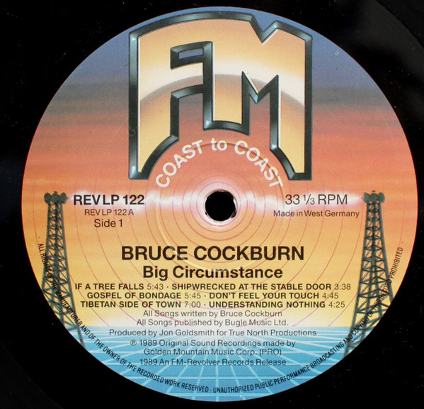 Bruce Cockburn - Big Circumstance | FM (REV LP 122) - 4