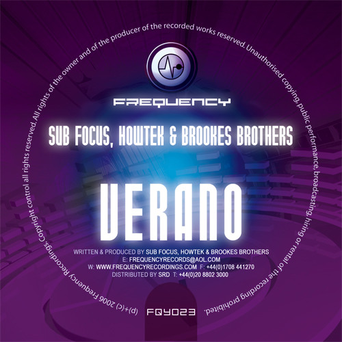 Various - Verano / Arachnophobia | Frequency (FQY023) - main