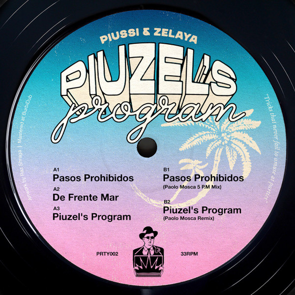 Piussi , Zelaya - Piuzel's Program | Party Tricks (PRTY002) - main