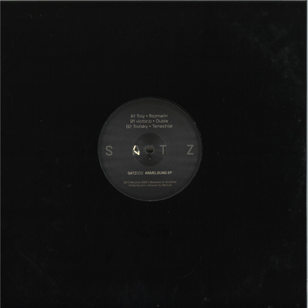 Various - Anmeldung EP | SATZ (SATZ002)