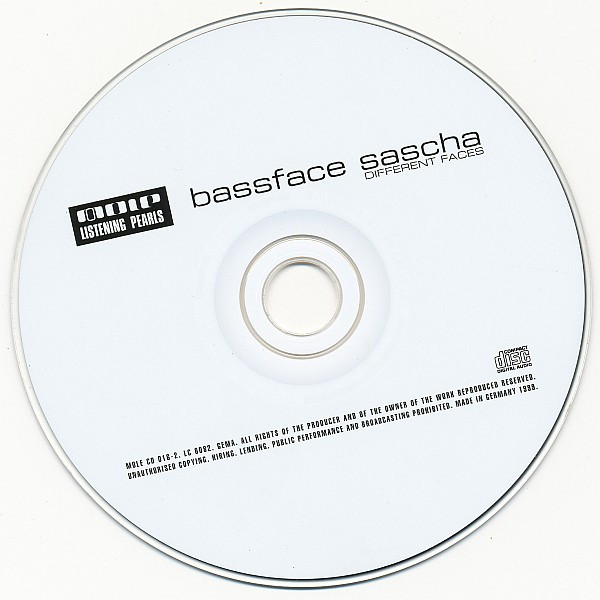 Bassface Sascha - Different Faces | Mole Listening Pearls (MOLE CD 016-2) - 3