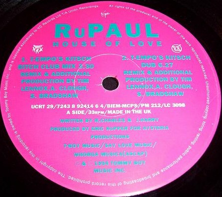 RuPaul - House Of Love | Virgin (7243 8 92414 6 4) - 3