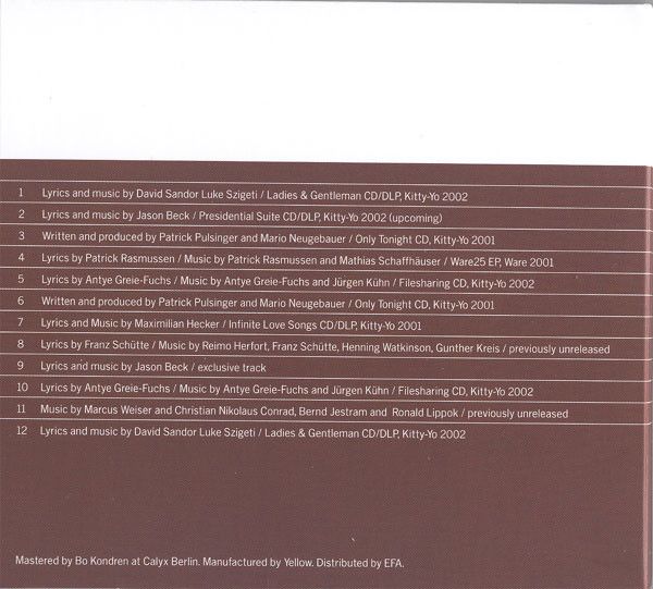 Various - Kitty-Yo Int. 2002.02 | Kitty-Yo (KY02060CD) - 4 Various - Kitty-Yo Int. 2002.02 | Kitty-Yo (KY02060CD) - 4