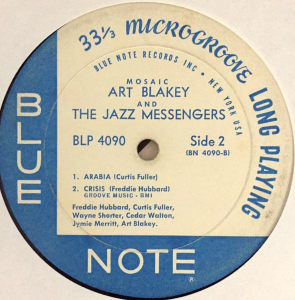 Art Blakey & The Jazz Messengers - Mosaic | Blue Note (BLP 4090) - 4
