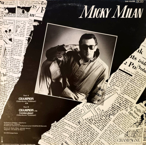 Micky Milan - Champion! | Champagne Records (CHA 12.13109) - 4