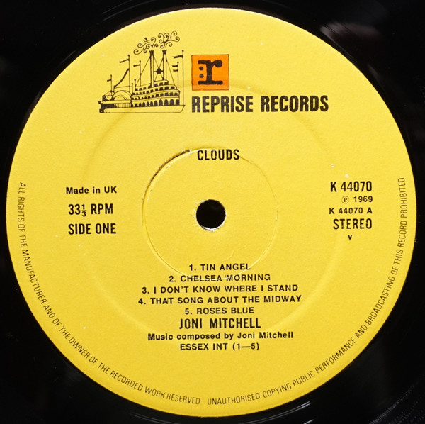 Joni Mitchell - Clouds | Reprise Records (K 44070) - 3