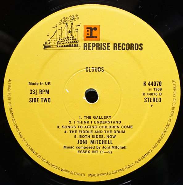 Joni Mitchell - Clouds | Reprise Records (K 44070) - 4