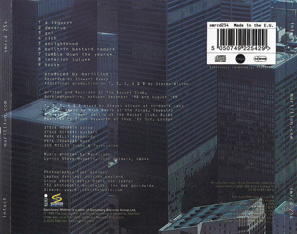 Marillion - Marillion.com | Sanctuary Midline (smrcd254) - 2