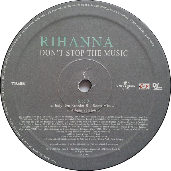 Rihanna - Don't Stop The Music | TIME (TIME 494) - 4