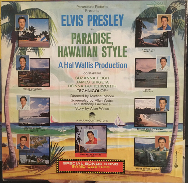 Elvis Presley - Paradise, Hawaiian Style | RCA Victor (LSP-3643) - 2 Elvis Presley - Paradise, Hawaiian Style | RCA Victor (LSP-3643) - 2