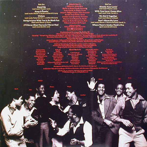 Atlantic Starr - Atlantic Starr | A&M Records (SP-4711) - 2