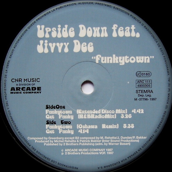 Upside Down Feat. Jivvy Dee - Funky Town | CNR Music (4900305) - 2