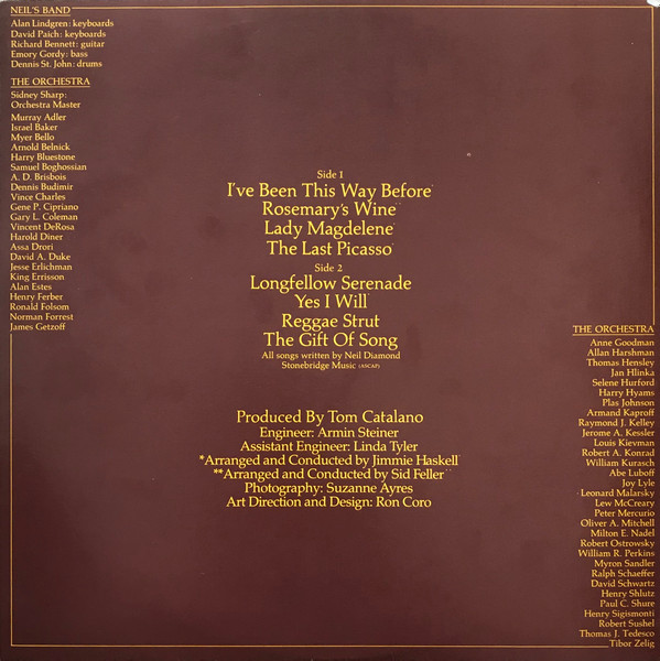 Neil Diamond - Serenade | Columbia (PC 32919) - 4 Neil Diamond - Serenade | Columbia (PC 32919) - 4