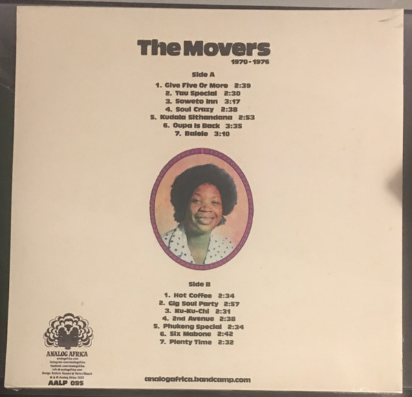 The Movers - 1970-1976 | Analog Africa (AALP 095) - 4 The Movers - 1970-1976 | Analog Africa (AALP 095) - 4
