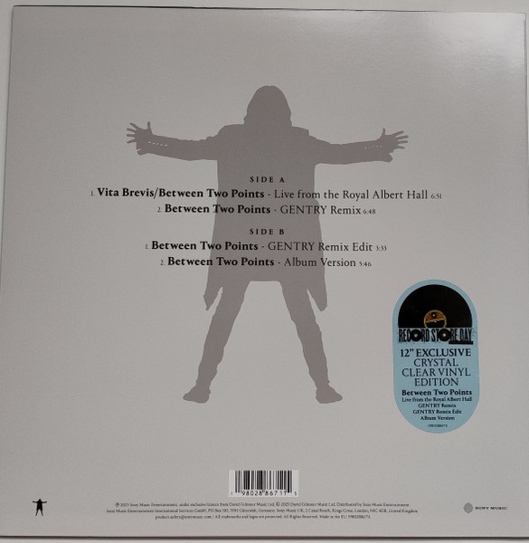 David Gilmour With Romany Gilmour - Between Two Points | Sony Music (0198028867115) - 2